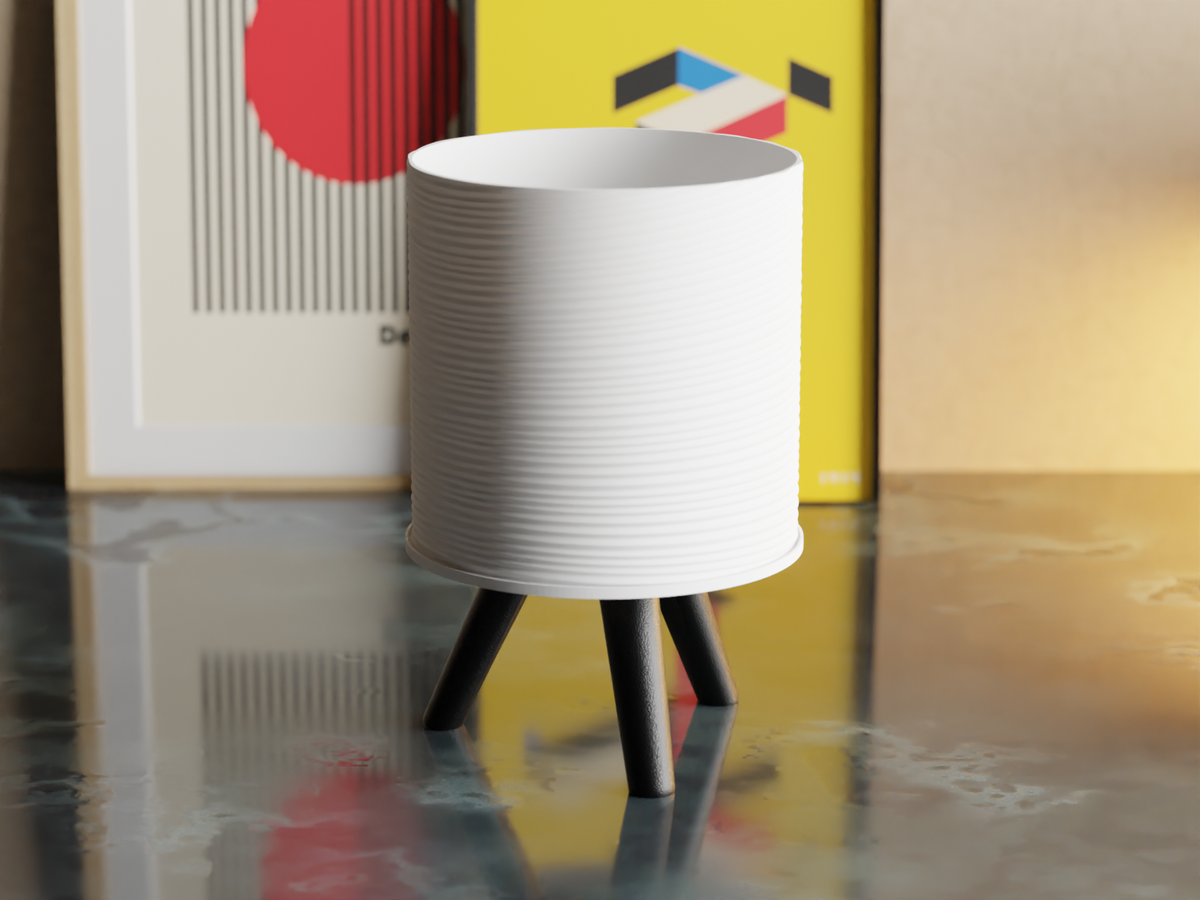 Luminaire Essence minimalist modern table lamp, view 2